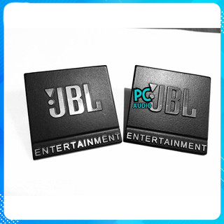 Tem nhôm dán thùng loa logo JB vuông 5cm: 2 cái