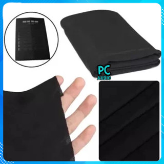 Vải bọc ê căng, lưới chống  bụi loa màu đen : giá 1 mét vuông