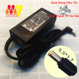 [SALE] Sạc laptop ACER  Chân thường 19V - 3.42A 65W dùng cho Acer Aspire, Acer Chromebook bảo hành 12 tháng