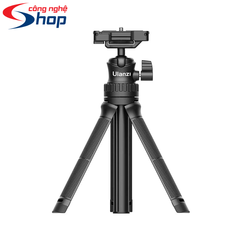 Chân Tripod Cho Điện Thoại Và Máy Ảnh ULANZI MT-34 - Tích Hợp Ngàm Kẹp Điện Thoại, Ballhead Xoay 360°