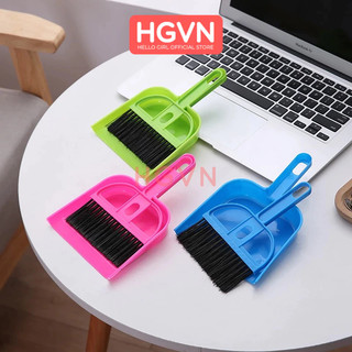 Bộ Chổi Quét Bàn Thờ Mini Vệ Sinh Máy Tính 2 in 1 Tiện Lợi Chất Liệu Nhựa Bền Đẹp