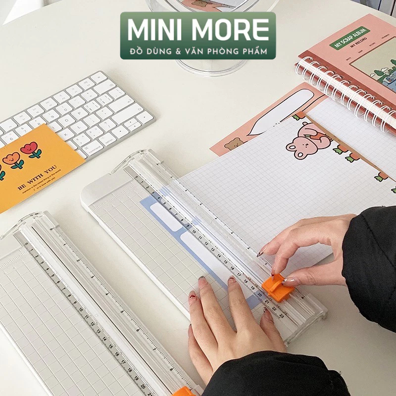Bàn cắt giấy mini khổ A4 tiện lợi, gọn nhẹ mang đi mọi nơi