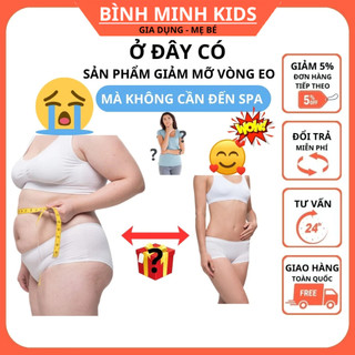 Đai nịt bụng giảm tan mỡ sau sinh perfect eo, kem tan mỡ bụng
