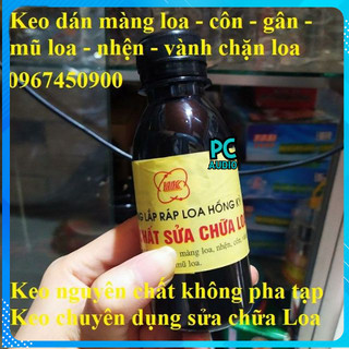 Keo chuyên dụng dán màng, gân loa , côn, nhện loa nhập khẩu: 120ml