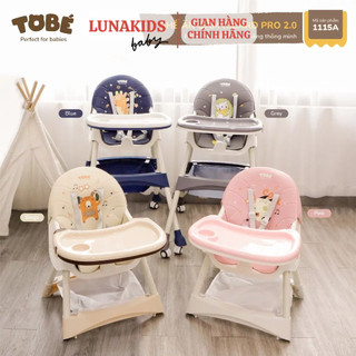 Ghế ăn dặm Ricard Pro Tobé bản ngả lưng gập gọn cho bé Lunakidsbaby