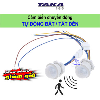 Công tắc cảm biến chuyển động tự động bật tắt đèn khi có người qua công tắc cảm biến chuyển động hồng ngoại