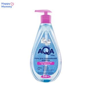 Dung dịch vệ sinh bé gái sơ sinh aqa baby nga, 250ml