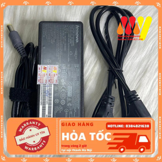 Sạc Lenovo G470 G475 G457 B470 V470 S410 3000 E43 E46 G470 B470 V470 20V - 4.5A chân kim to logo - Tặng Kèm dây nguồn