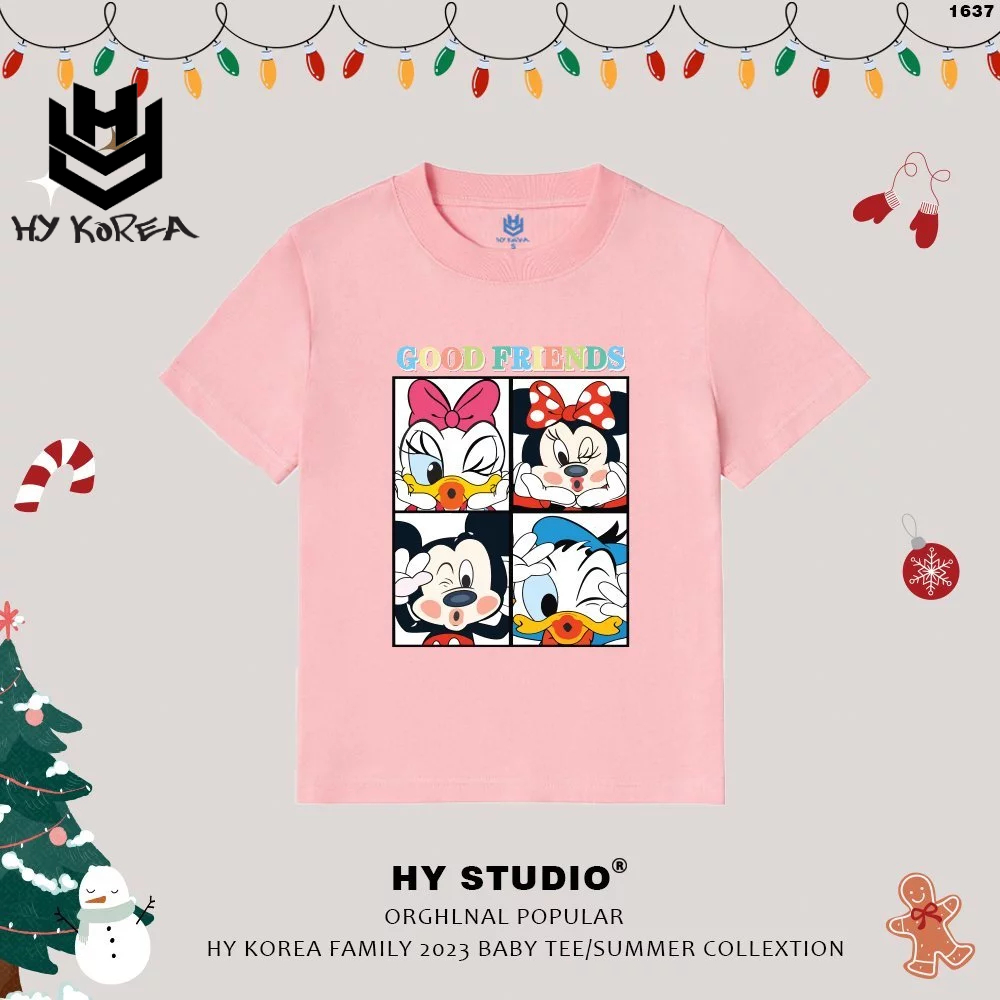 Áo Baby Tee Good Friends 1637 HY KOREA