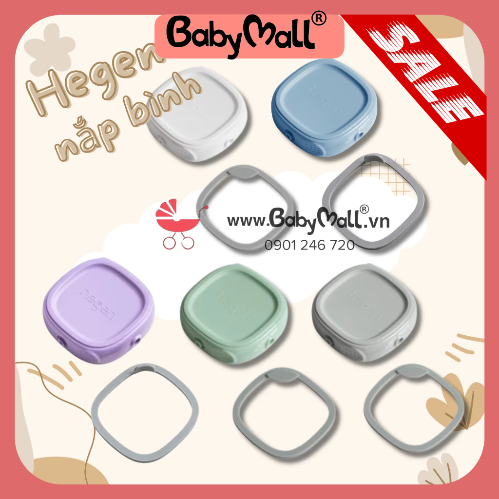 Nắp bình trữ sữa Hegen