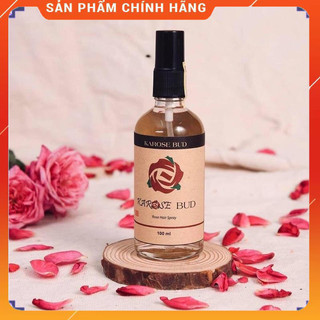 Xịt dưỡng tóc hoa hồng karose bud 100ml, mềm mượt tóc, chống xơ rối