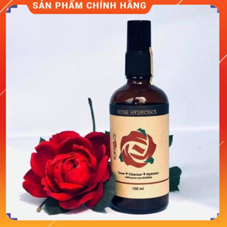 Nước Hoa Hồng Hữu Cơ Karose 100ml, Se Nhỏ Lỗ Chân Lông, Sáng Mịn Dau