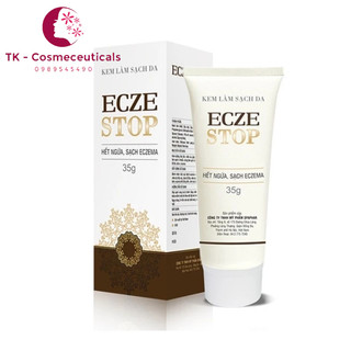 Ecze stop kem bôi chăm sóc da chàm, viem da cơ địa, tổ đỉa, eczema, giúp hết ngứa, sạch da - tuýp 35g