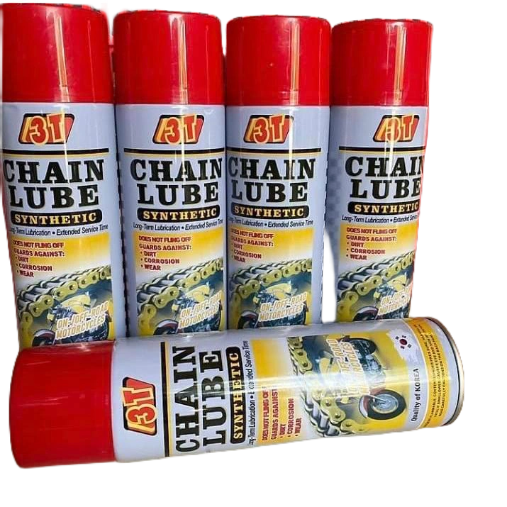 Dưỡng Sên, Dưỡng Xích Xe Máy 3T Chain Lube - Chai Xịt Dưỡng Bôi Trơn Sên Xích Xe Máy