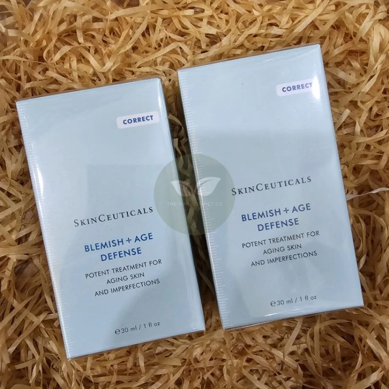 Skinceuticals Serum giảm mụn và cải thiện khuyết điểm sau mụn - Blemish + Age Defense 30ml