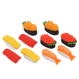 Gôm tẩy lắp ráp iwako hình Sushi