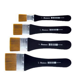 Cọ quét mảng lớn, cọ quét sơn màu nước nylon đa năng Renaissance Synthetic 1/1.5/2/2.5 inch