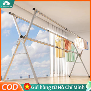 Sào phơi quần áo giàn phơi quần áo thông minh, sào phơi đồ inox gấp gọn kiểu dáng giá phơi đồ có giá phơi quầ