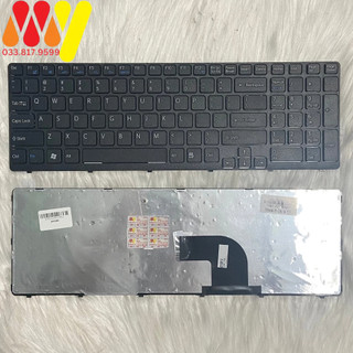 Bàn phím laptop Sony Vaio SVE-15 SVE15 SVE15115YCB SVE15115YCP SVE151D11L SVE151D11M 149091911ES MỚI 100%