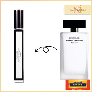  Mẫu Thử Nước Hoa 10ML NARCISO RODRIQUEZ PURE MUSC   Nar Trắng  