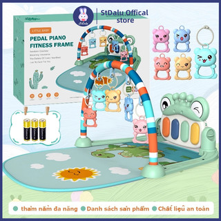 Thảm Nhạc Cho Bé Có Bàn Piano - Piano Cho Bé, Xúc Xắc, Đồ Chơi Treo Nôi, Gặm Nướu, Cho Trẻ Sơ Sinh