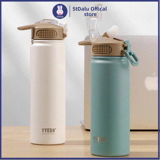 Tyeso ly giữ nhiệt 530/750ml Bình Nước Cách Nhiệt Bằng Thép Không Gỉ 530ml | Bình Nước Dung Tích 750ml 750ml Chất Lượng