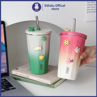 🔥Original Tyeso🔥 Ly giữ nhiệt Tyeso 600ml thép không rỉ 304 chuyên nghiệp Vừa vòng tay Ly cà phê tyeso