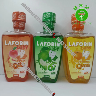 Nước súc miệng LAFORIN BABY chai 350ml