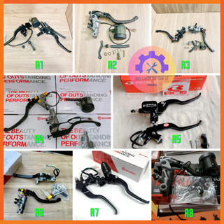 Tay thắng bremb, rcb gắn cho xe máy >>> đầy đủ mẫu, full phụ kiện