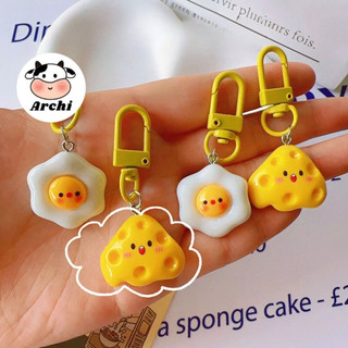 Móc khóa, móc cài balo phụ kiện Bơ Trứng