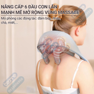 Đai Massage Cổ Vai Gáy Beame GH-818, Máy Massage Cổ Đa Năng Hồng Ngoại