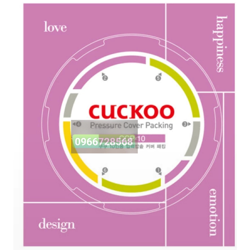 gioăng đơn nồi cơm điện cuckoo 1.8l mã 331-033