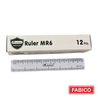 Thước nhựa kẻ học sinh 15cm master art