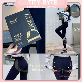 Quần Legging Lót Nỉ 7.0 Hàng full box chuẩn QC nâng mông định hình cao cấp
