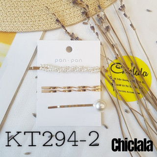 FREESHIP 99K TQ_Set Kẹp Tóc Đính Hạt Chiclala