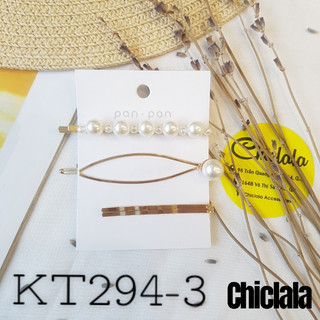 FREESHIP 99K TQ_Set Kẹp Tóc Đính Hạt Chiclala