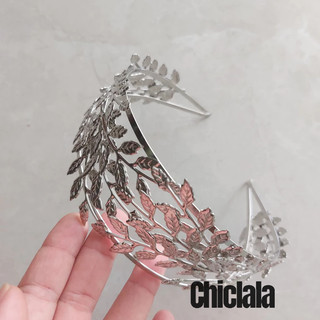 Cài tóc cô dâu chiếc lá