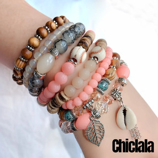 Set Vòng Tay Đá Sò Chiclala