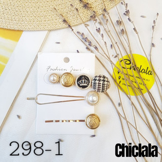 Set Kẹp Tóc Đính Hạt Chiclala