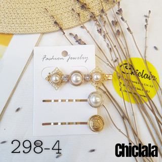 Set Kẹp Tóc Đính Hạt Chiclala