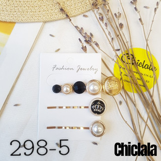 Set Kẹp Tóc Đính Hạt Chiclala