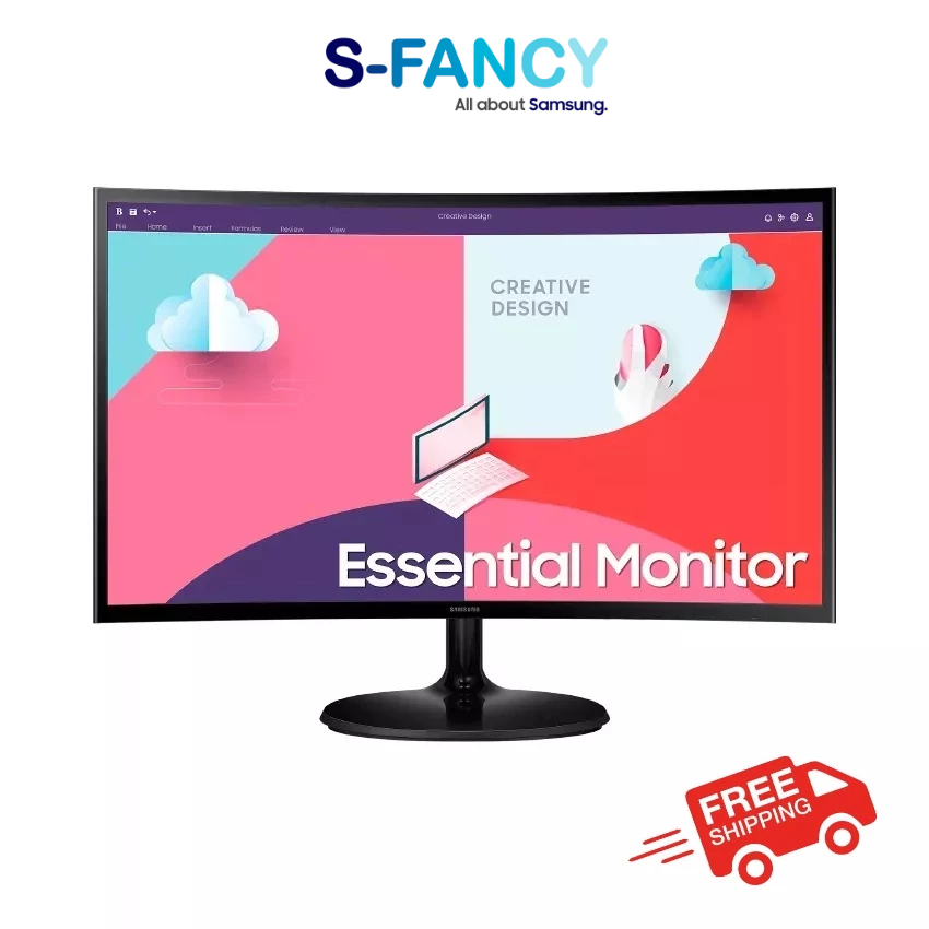 Màn hình Samsung LS27C360EAEXXV (27 inch/FHD/VA/75Hz/4ms/Cong)