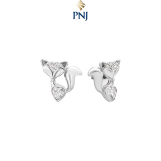Bông tai Bạc Đính Đá CZ PNJSilver XMXMW060206