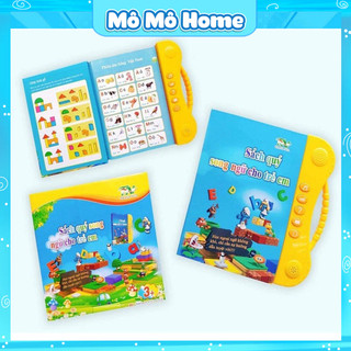 Sách nói nhạc Tiếng Anh, Đồ chơi âm thanh cho bé, chủ đề đa dạng - Mô Mô Home