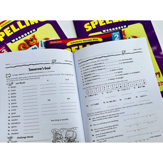 Scholastic Success With Spelling  Workbook (grade  1-5 )