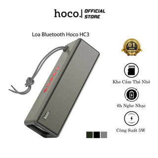  Loa Bluetooth Hoco HC3 Hỗ Trợ Khe Cắm Thẻ Nhớ USB Pin 2400mAh 6H Nghe Nhạc Công Suất 5W - Hàng Chính Hãng. 