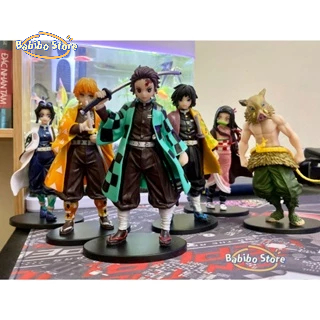 ⚡️𝗙𝗥𝗘𝗘𝗦𝗛𝗜𝗣⚡️ Mô Hình Kimetsu No Yaiba figure Demon Slayer Tanjirou, Kyoujurou, Zenitsu cực ngầu