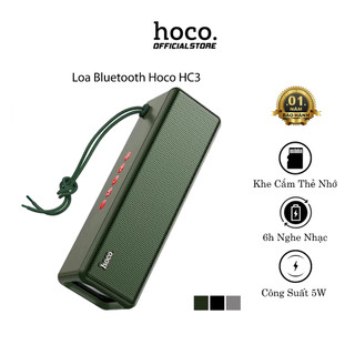  Loa Bluetooth Hoco HC3 Hỗ Trợ Khe Cắm Thẻ Nhớ USB Loa Di Động Thể Thao Pin 2400mAh 6H Nghe Nhạc Công Suất 5W. 