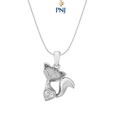 Mặt dây chuyền Bạc Đính Đá CZ PNJSilver XMXMW060057