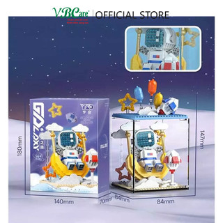 Đồ chơi micro blocks hộp quà xếp khối phi hành gia VBC-P2259